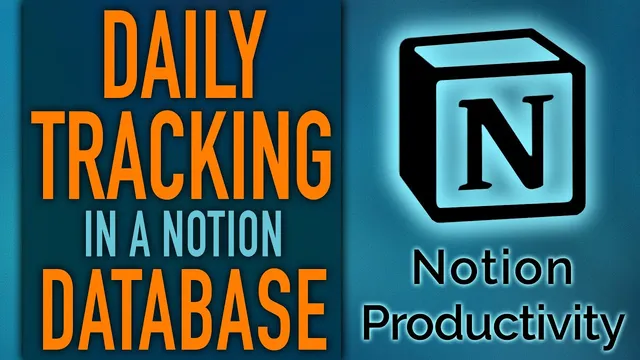 Daily Data Tracking in a Notion Database (Life OS) thumbnail