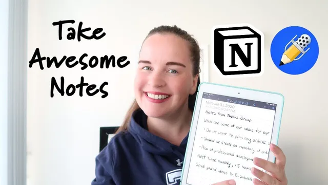 HOW to INTEGRATE NOTION and NOTABILITY to TAKE AWESOME NOTES! Note-taking Tips from a PhD Candidate thumbnail