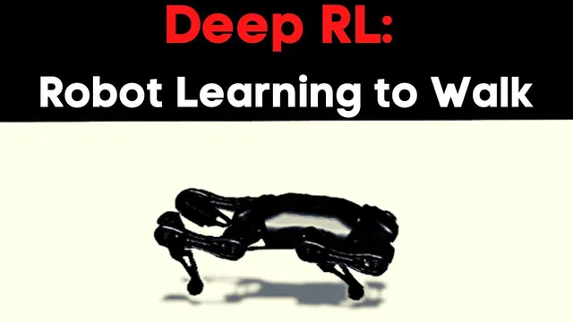 Robot Dog Learns to Walk - Bittle Reinforcement Learning p.3 thumbnail