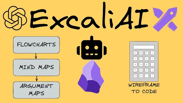 ExcaliAI - New AI Capabilities Have Arrived to Obsidian Excalidraw thumbnail