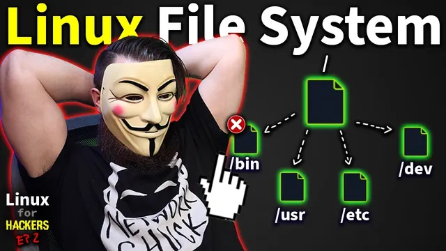 the Linux File System explained in 1,233 seconds // Linux for Hackers // EP 2 thumbnail