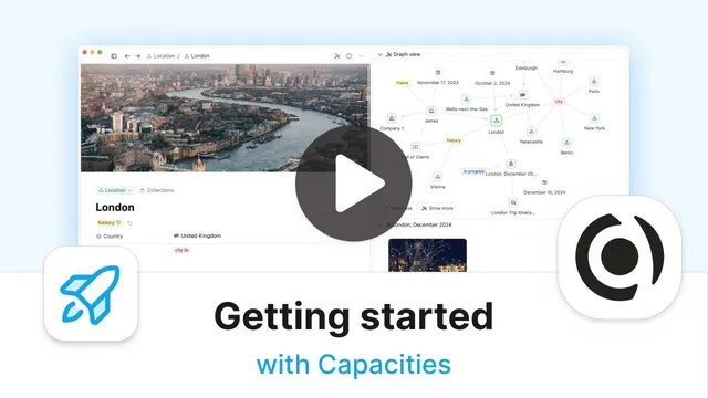 Getting Started with Capacities! thumbnail