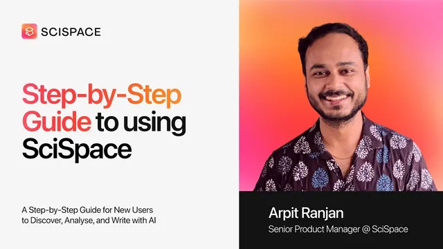 Getting Started with SciSpace: A Complete Step-by-Step Walkthrough for Researchers thumbnail