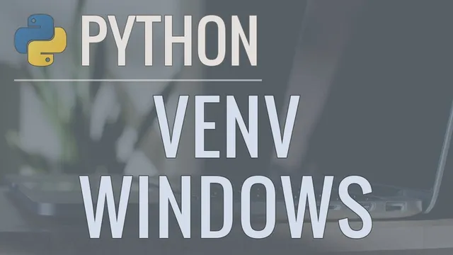 Python Tutorial: VENV (Windows) - How to Use Virtual Environments with the Built-In venv Module thumbnail