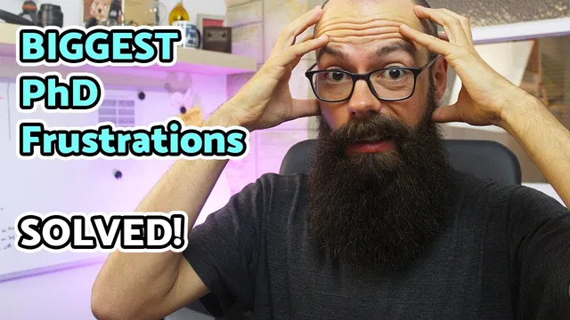 Overcoming the biggest PhD frustrations | QUICK EASY TIPS! thumbnail