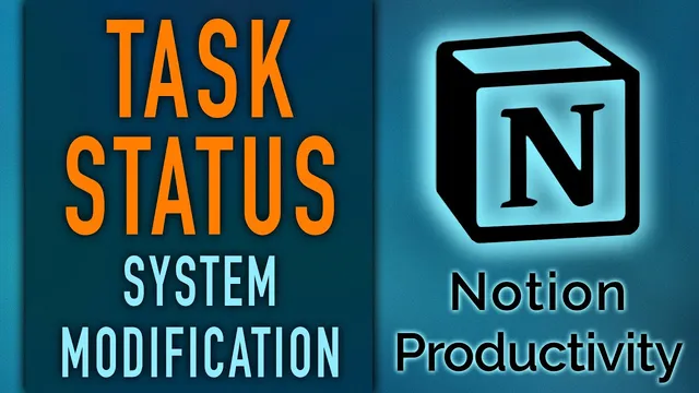 "Task Status" Enhancement to Notion Life OS for Better Project Management ✔ thumbnail