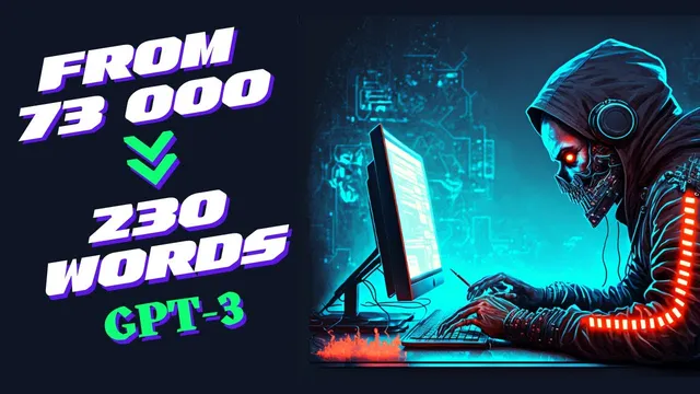 GPT-3: How to Summarize a PDF (70 000+ Words) 📔 thumbnail