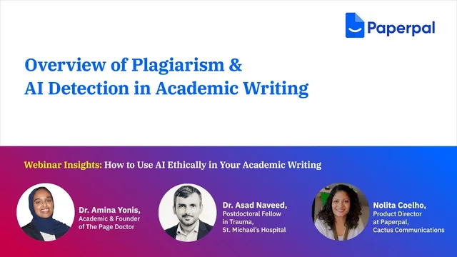 Overview of Plagiarism & AI Detection in Academic Writing thumbnail