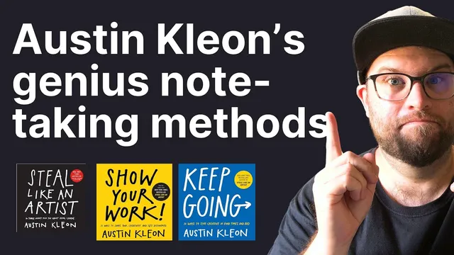 I’m stealing these note-taking methods (for Second Brain & Zettelkasten fans) thumbnail