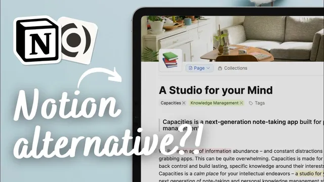 Can this REPLACE Notion as a Note-taking App? | Capacities vs. Notion Review (2024) thumbnail