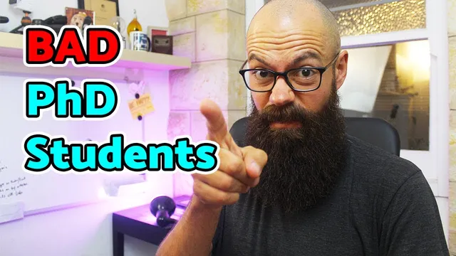 What makes a bad PhD student? Do YOU do these? thumbnail