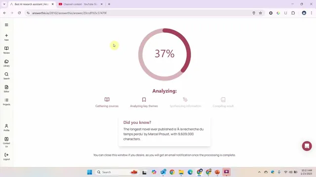 How to use AnswerThis.io for Indepth and Critical Literature Review? thumbnail
