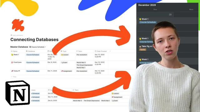 How I Merge Notion Databases: A Master Calendar Use-Case thumbnail