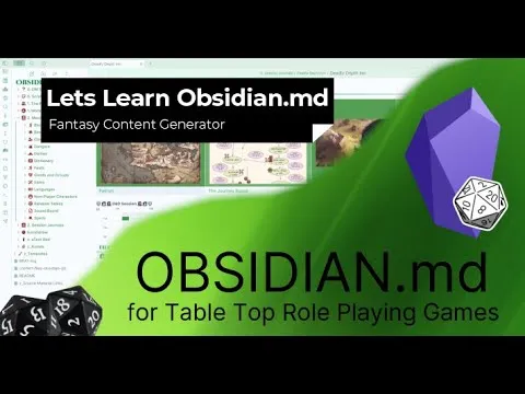 Obsidian - Fantasy Content Generator thumbnail