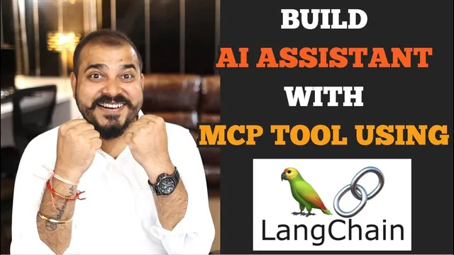 Build AI Assistant With MCP Servers And  Tools Using LangChain And Groq thumbnail