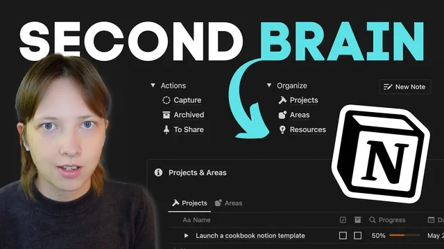 How to Build a Second Brain in Notion (+ Free Template) thumbnail