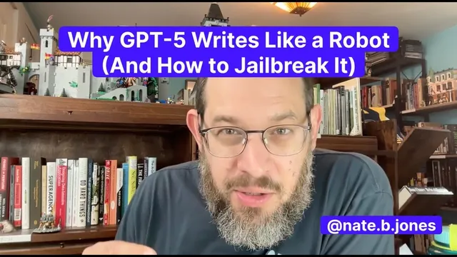 Why GPT-5 Writes Like a Robot (And How to Jailbreak It) thumbnail