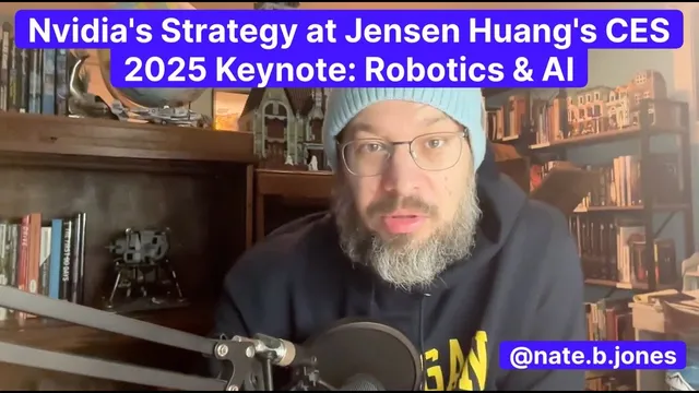 Nvidia's Strategy at Jensen Huang's CES 2025 Keynote: Robotics and AI thumbnail