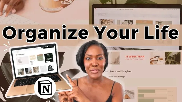 🌿 Simple Notion Tour ⎸ How I Organize My Life + Work  *seriously game changing* thumbnail