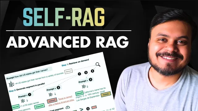 Self-RAG Tutorial: How to Make Your AI Fact-Check Itself | Advanced RAG | CampusX thumbnail