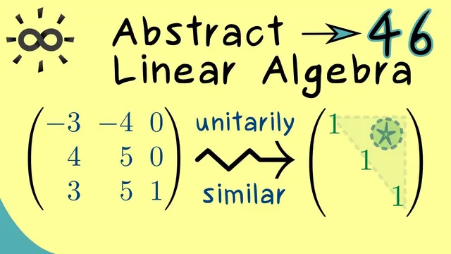 Abstract Linear Algebra 46 | Example of Schur Decomposition thumbnail