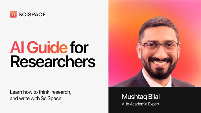 Complete AI Guide for Researchers | How to use AI ethically and responsibly | Dr. Mushtaq Bilal thumbnail
