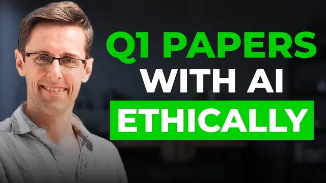 8 NEW unbelievable ways to use AI to publish Q1 papers (ETHICALLY) thumbnail