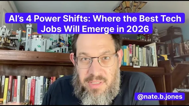 AI's 4 Power Shifts: Where the Best Tech Jobs Will Emerge in 2026 thumbnail