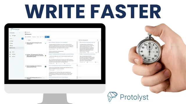 How to Research and Write an Article Fast with Protolyst thumbnail
