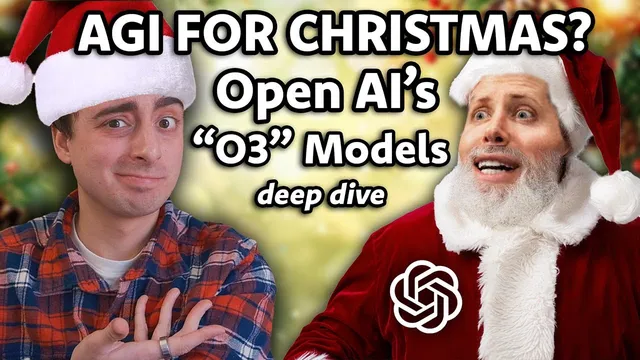 Open AI O3 Models - Did Sam Deliver AGI for Christmas? thumbnail