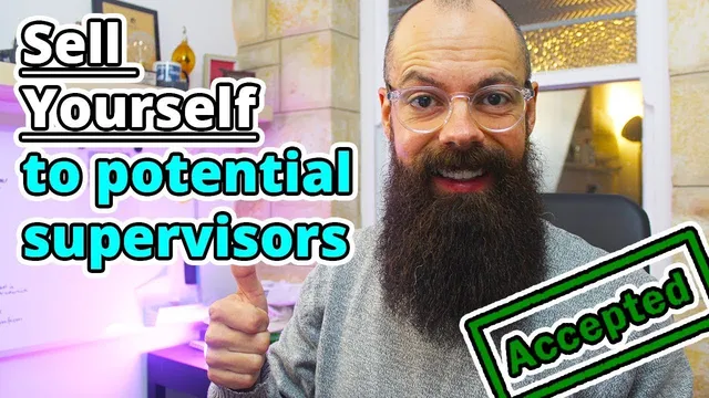 How to SELL YOURSELF to a potential research supervisor. Most get it wrong thumbnail