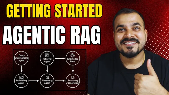 5-Getting Started With Agentic RAG With Detailed Implementation Using LangGraph thumbnail
