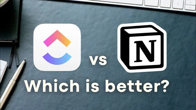 Notion vs. ClickUp: Which is the best app? | 2025 Review thumbnail