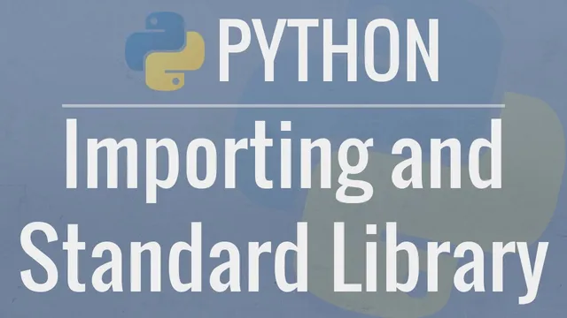 Python Tutorial for Beginners 9: Import Modules and Exploring The Standard Library thumbnail
