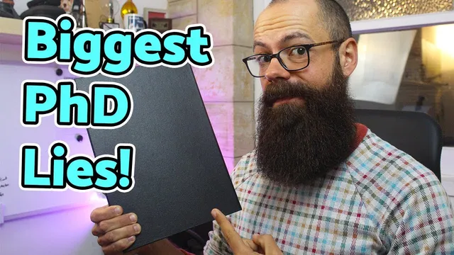 The 5 BIGGEST lies about doing a PhD thumbnail