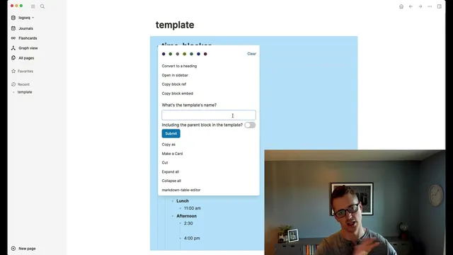 Cal Newport’s Time-block planner in Logseq thumbnail