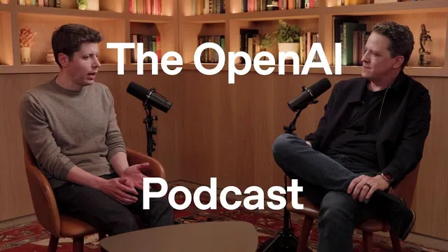 Sam Altman on AGI, GPT-5, and what’s next — the OpenAI Podcast Ep. 1 thumbnail
