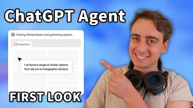 New ChatGPT Agent is here! The next step in Autonomous Agentic AI thumbnail