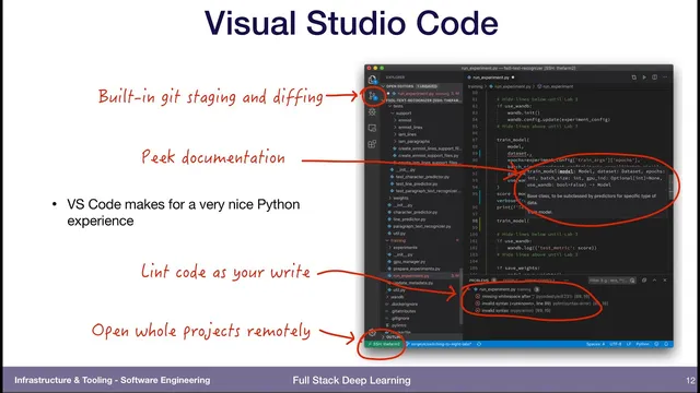 Software Engineering (2) - Infrastructure and Tooling - Full Stack Deep Learning thumbnail
