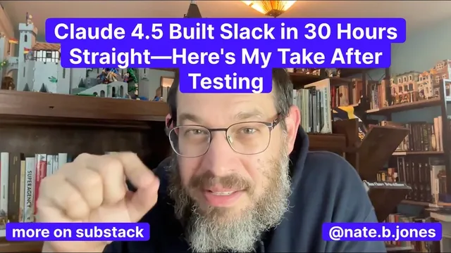 Claude 4.5 Built Slack in 30 Hours Straight—Here's My Take After Testing thumbnail