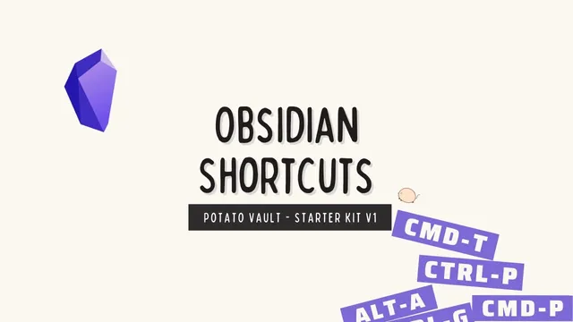 Most often used Obsidian Shortcuts thumbnail