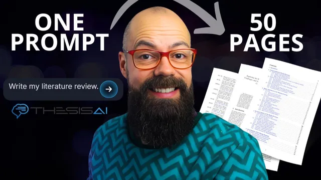 One Prompt = Full Literature Review (Why Every PhD Needs This Tool) thumbnail