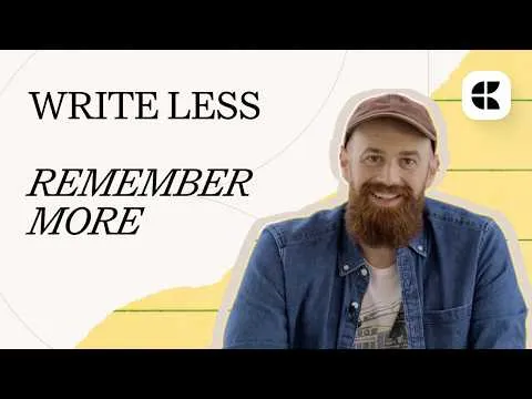 The note-taking method that makes anything stick thumbnail