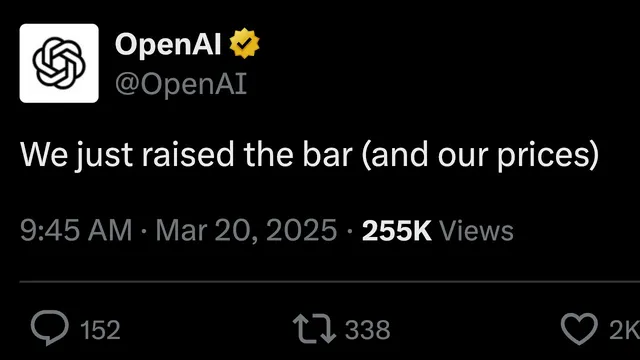 OpenAI’s new API is 200x more expensive than competition thumbnail