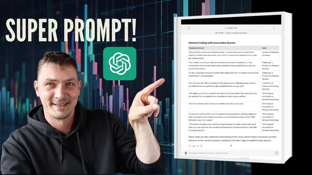 Struggling to code qualitative data? Use this prompt! thumbnail