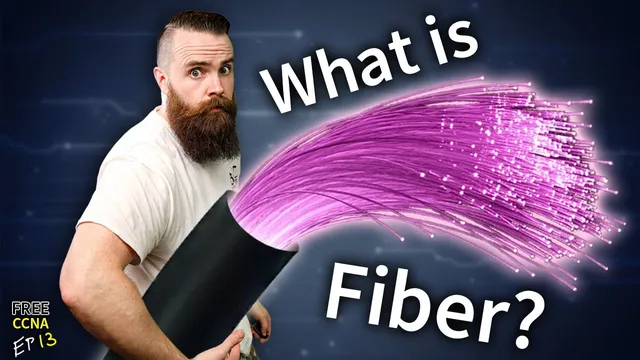 fiber optic cables (what you NEED to know) // FREE CCNA // EP 13 thumbnail