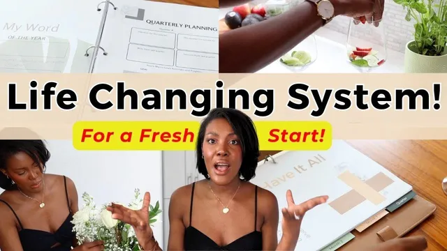 HALF YEAR RESET  ✨ 12 Week Year Planning System ✨ - goal setting, intentions, habits + routines thumbnail