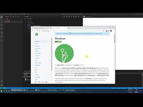 Dendron Getting Started - An alternative note taking app for PKM / To Do / Journal thumbnail