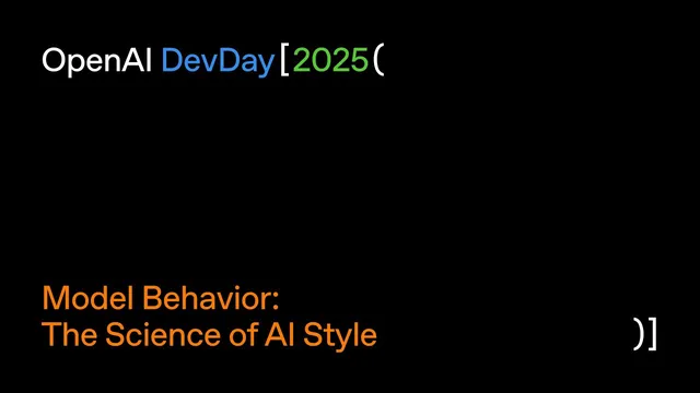 Model Behavior: The Science of AI Style thumbnail