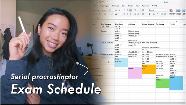 How to plan your exam study schedule (from a serial procrastinator) thumbnail